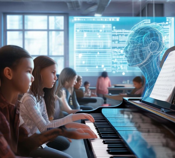 从弹钢琴到做AI作曲,音乐科技课程体系如何重塑音乐教育新生态? 从弹钢琴到做AI作曲,音乐科技课程体系如何重塑音乐教育新生态?